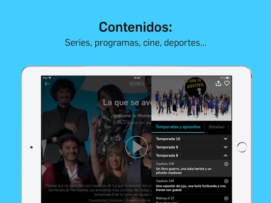 Télécharger Mitele - TV a la carta pour iPhone / iPad sur l\'App ... Télécharger Mitele - TV a la carta pour iPhone / iPad sur l\'App ...