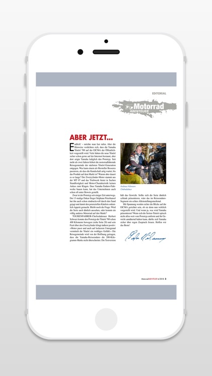 Motorrad ABENTEUER - Magazin