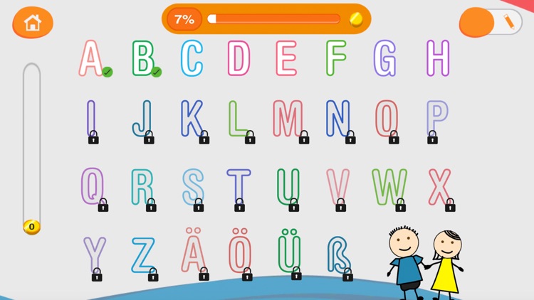 CHIMKY Trace German Alphabets screenshot-3