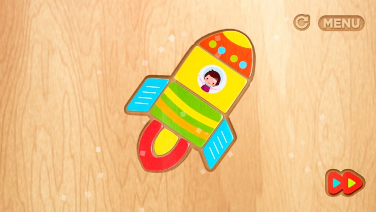 Woody Shapes Puzzle screenshot-4