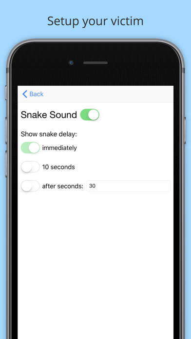 How to cancel & delete Snake on Screen Prank - Prank your friends from iphone & ipad 3