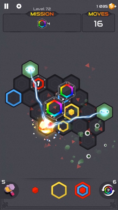 Zombie Blast : Puzzle Hexa screenshot 2