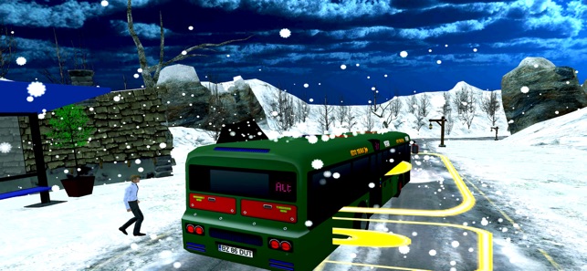 Snow Bus Drive Simulator 3D(圖3)-速報App