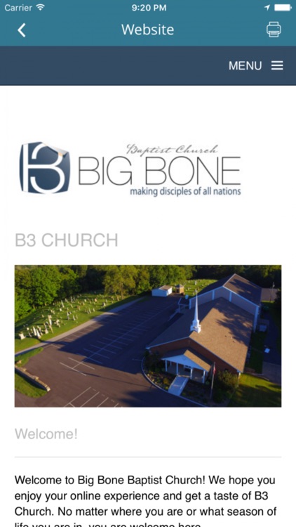 Big Bone Baptist Church screenshot-4