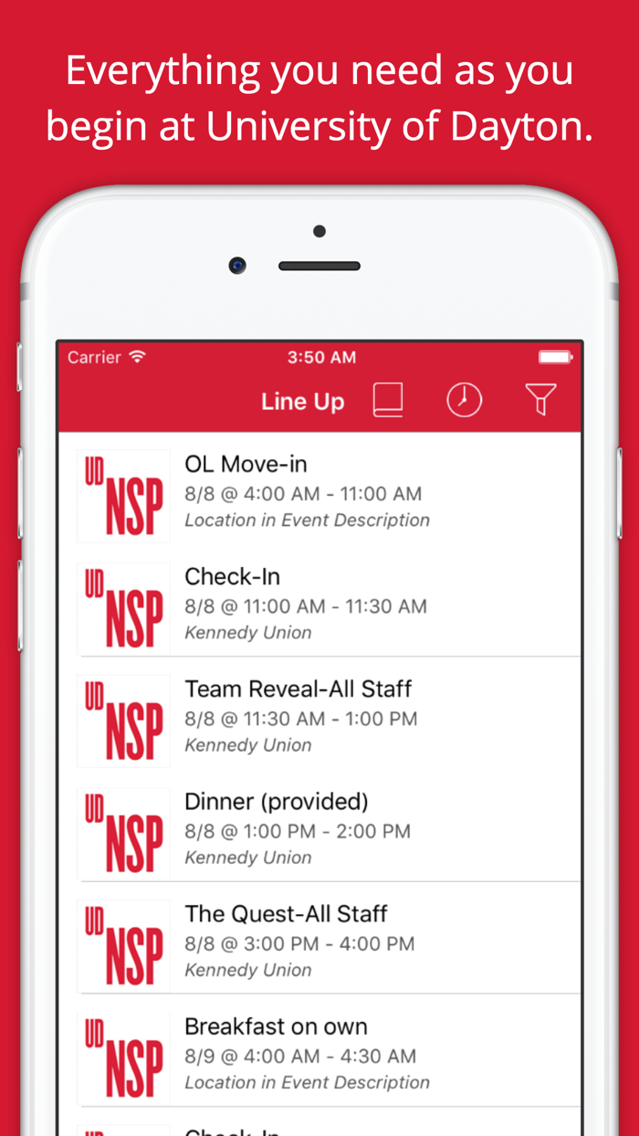 Dayton New Student Programs