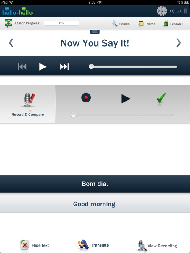 Learn Portuguese Hello-Hello(圖2)-速報App