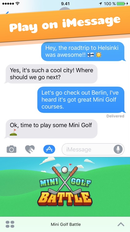 Mini Golf Battle screenshot-3