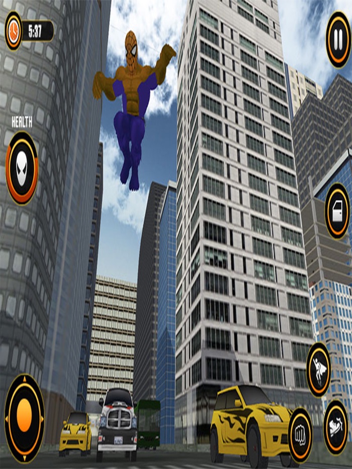 Superhero Game Monster Fatal Fight