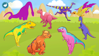 Dinosaur Puzzle Dino Game Kids screenshot 2