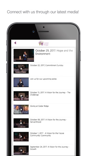 Cedar Ridge Community Church(圖2)-速報App