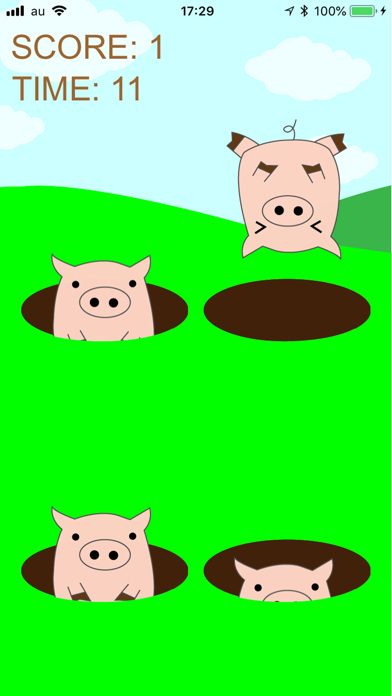 豚たたきゲーム screenshot 2