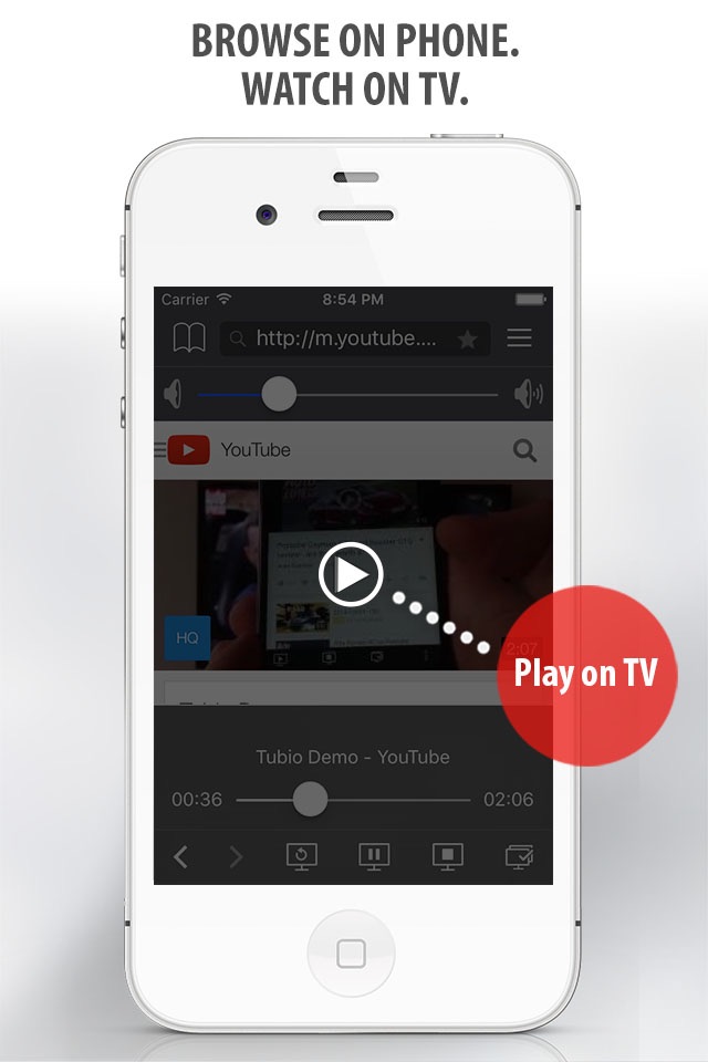 Tubio - Cast Web Videos to TV screenshot 2