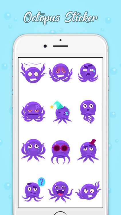 Adorable Octopus Stickers