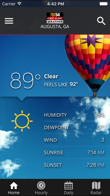 WFXG First Alert Weather screenshot-3