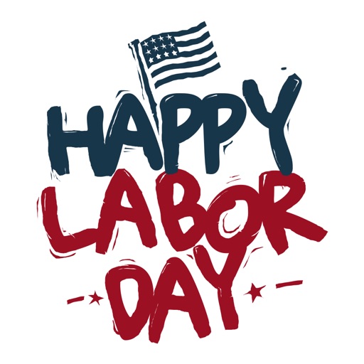 Happy Labor Day - Stickers for Message icon