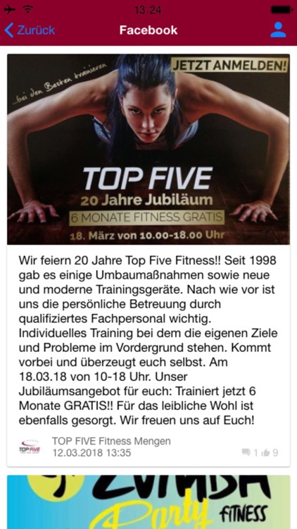 TOP Five Fitnessclub screenshot-3