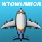 WTO Warrior is a comic and graphically simple mobile app containing two minigames