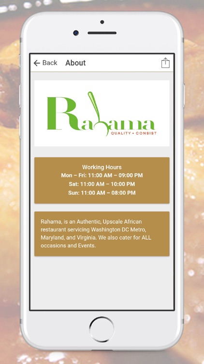 Rahama Restaurants screenshot-3