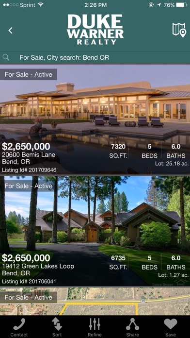 Duke Warner Realty screenshot 2