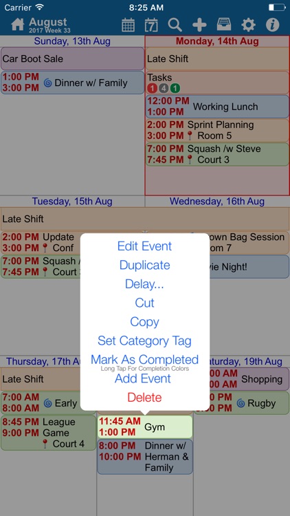 eventium: Calendar & Tasks