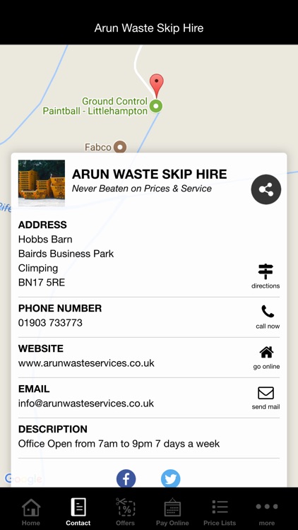 Arun Waste Skip Hire screenshot-4