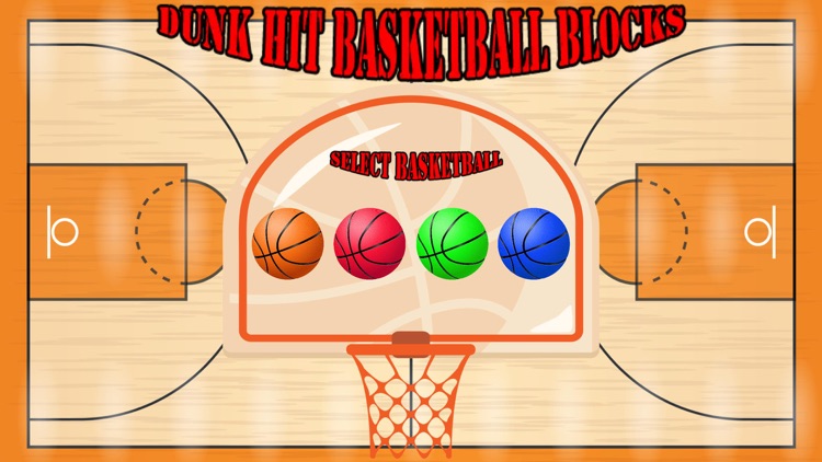 Dunk Hit Basketball Blocks