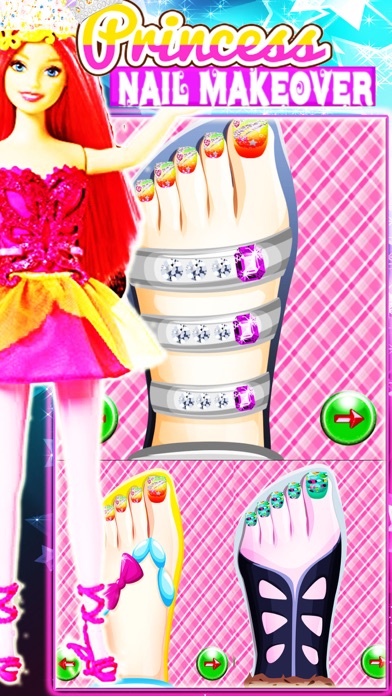 Princess Toe-Nail MakeOver Art screenshot 2