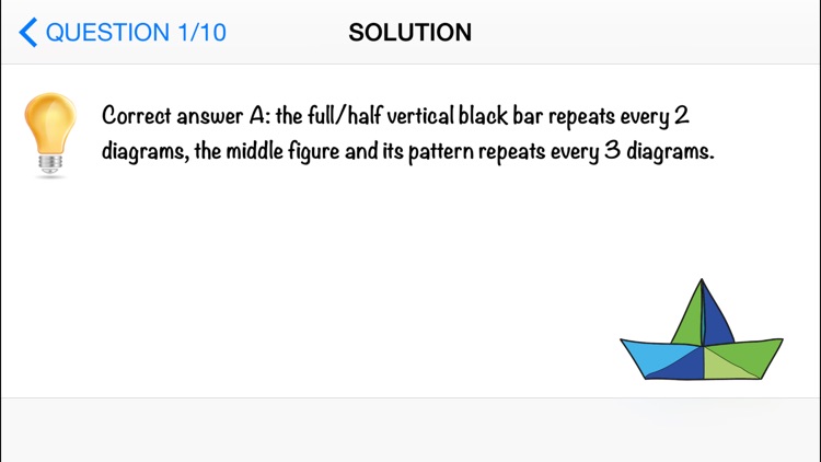 Abstract Reasoning basic test