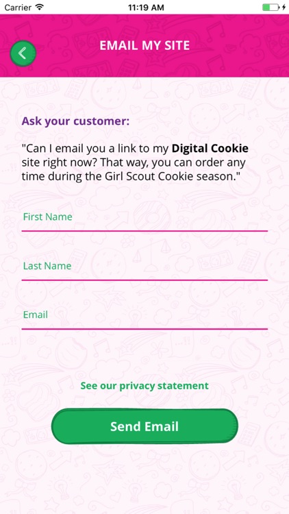 Digital Cookie Mobile App screenshot-4