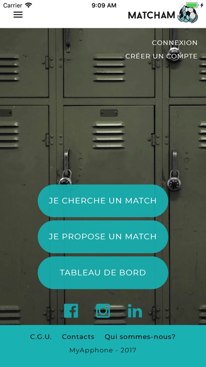 Matcham, vos matchs amicaux