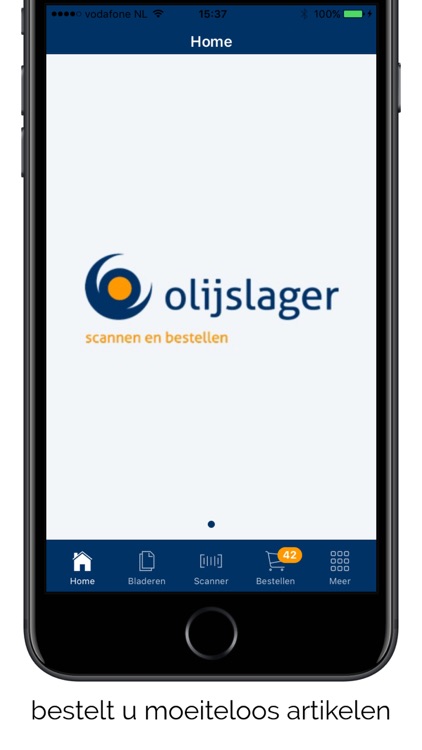 Olijslager Scan en Bestel App