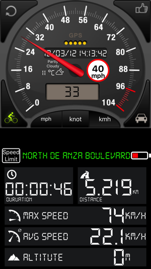 Speedmeter kmh Speed Indicator(圖5)-速報App