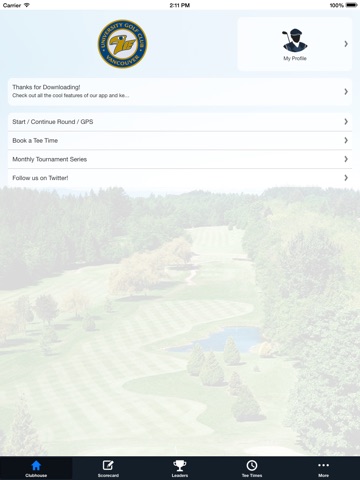 University Golf Club screenshot 2