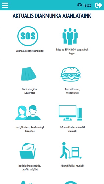 euDIÁKOK Diákmunka