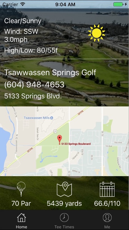 Tsawwassen Springs Tee Times