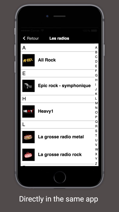 RockMetal Webradios screenshot 2