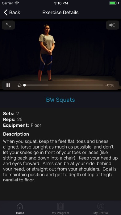 METAFIT screenshot 3