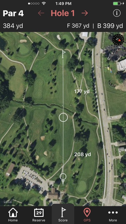 Palmer Hills Golf Course - GPS and Scorecard