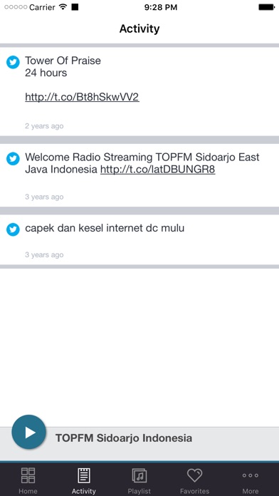 TOPFM Sidoarjo Indonesia screenshot 2