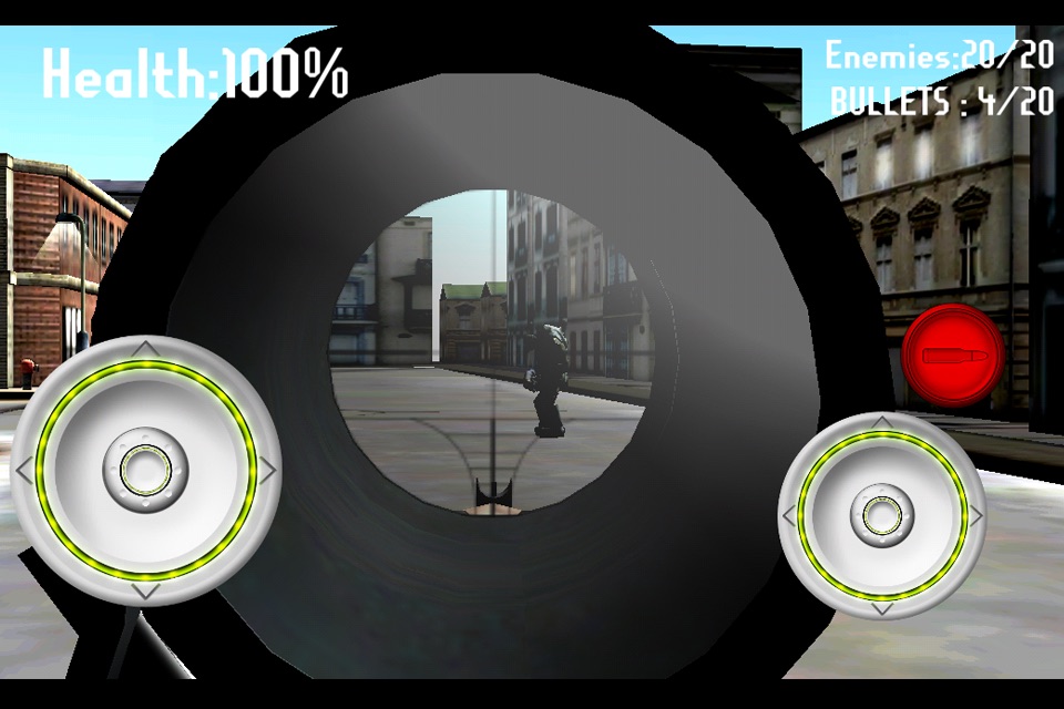 3d Modern City Crime FPS Sniper screenshot 2