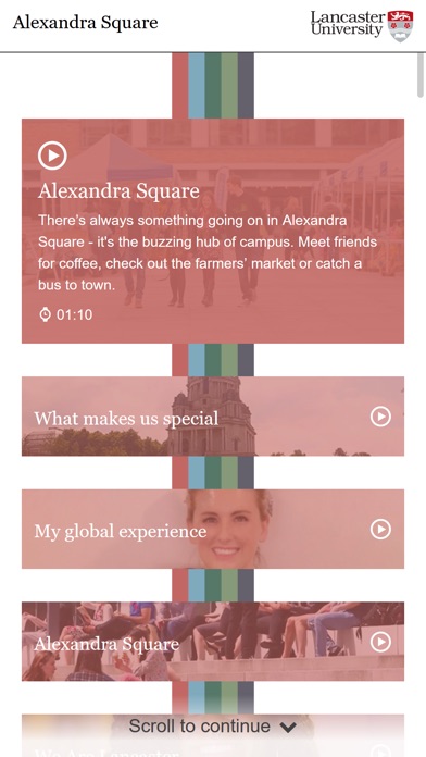 Lancaster Uni Virtual Tour screenshot 2
