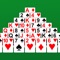 This Pyramid Solitaire app has the best layout with huge cards and numbers to easily see and move the cards