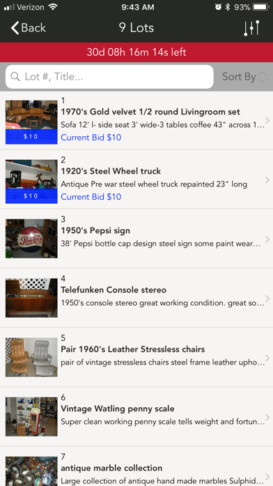 Lloyds of Lakeland Auction screenshot 2