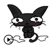 Animated Black Cat Catmoji