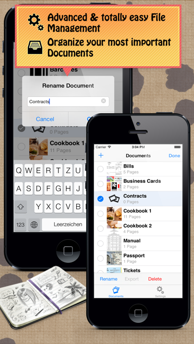 How to cancel & delete Scanner - Document Wallet from iphone & ipad 2