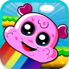 Ice Cream Explosion - Rainbow Jump Karneval von Fun Kostenlose Kinderspiele icon