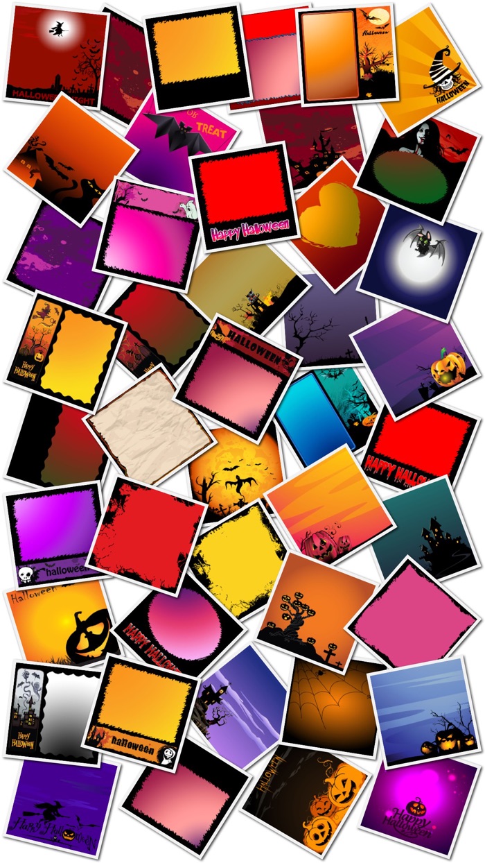 Happy Halloween Picture Frames