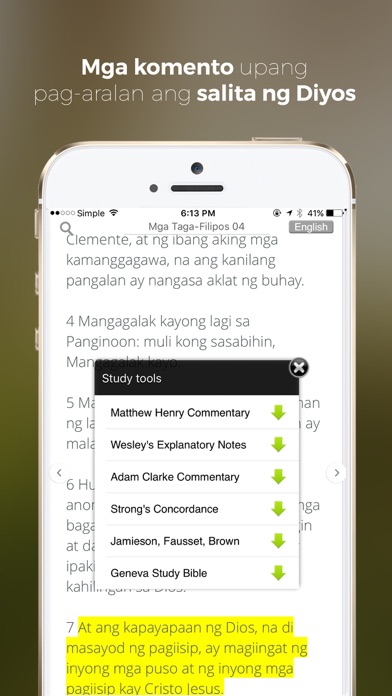 How to cancel & delete Get Tagalog Bible from iphone & ipad 4