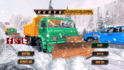 Heavy Excavator Crane Sim 3D screenshot 4