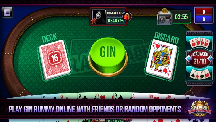 Gin Rummy online card game screenshot-0
